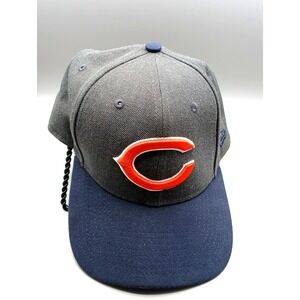 New Era Chicago Bears NFL Hat Snapback New ERA 9fifty Gray Blue embroidered C